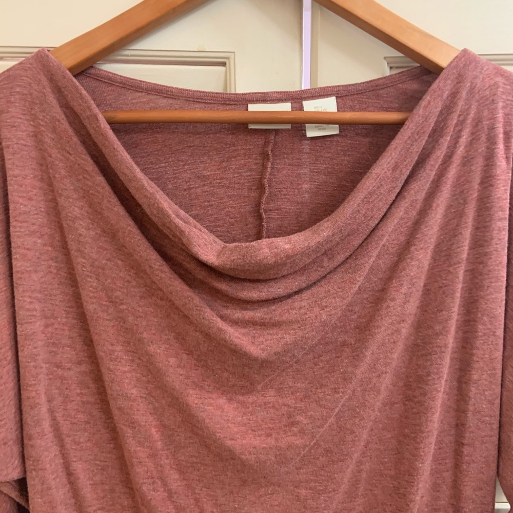 Jewel neckline shirt